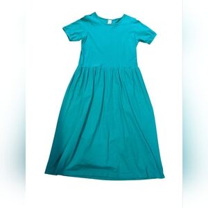 SOLD- Hanna Andersson Women's Green Dress, Cotton, Large